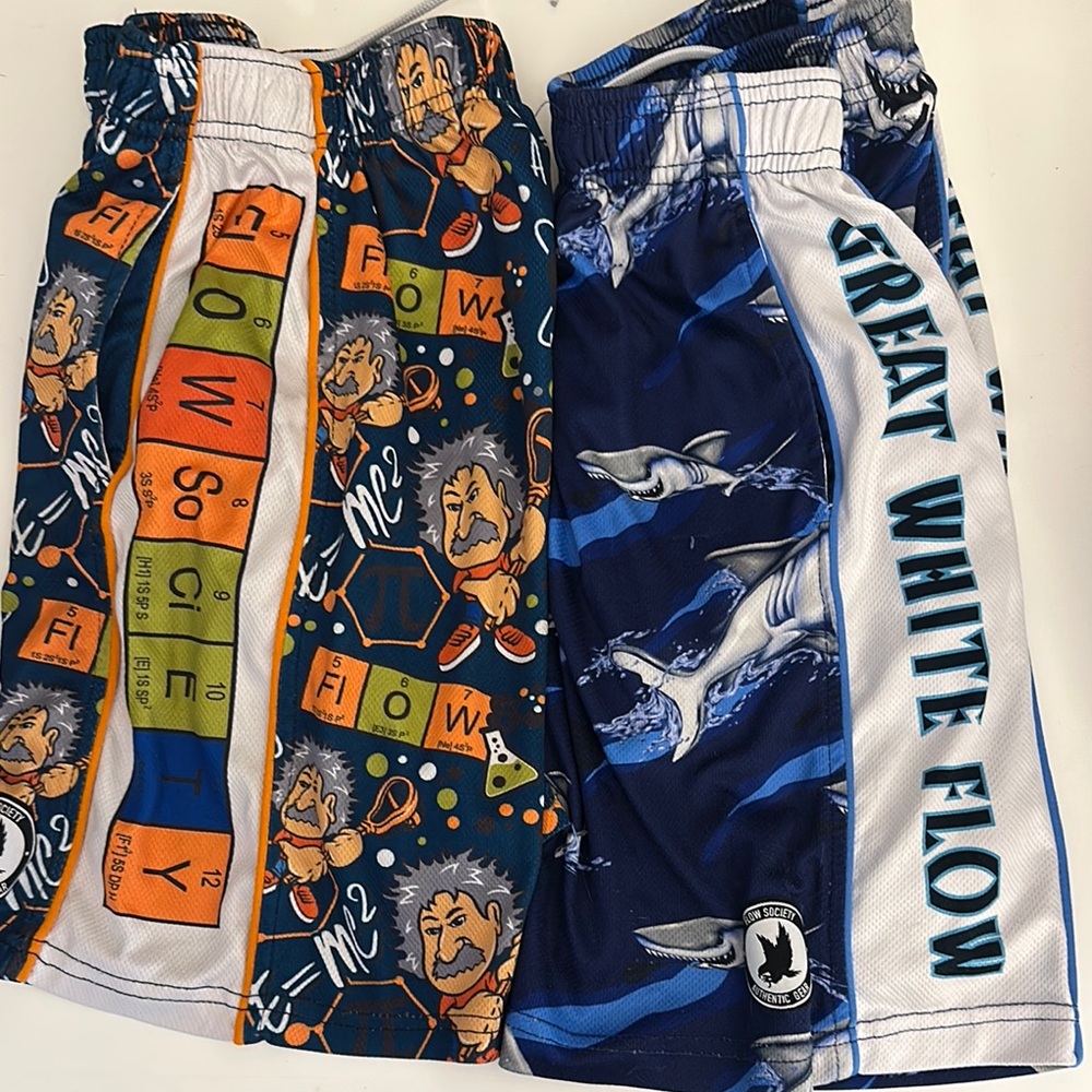 Flow Society lacrosse shorts youth M